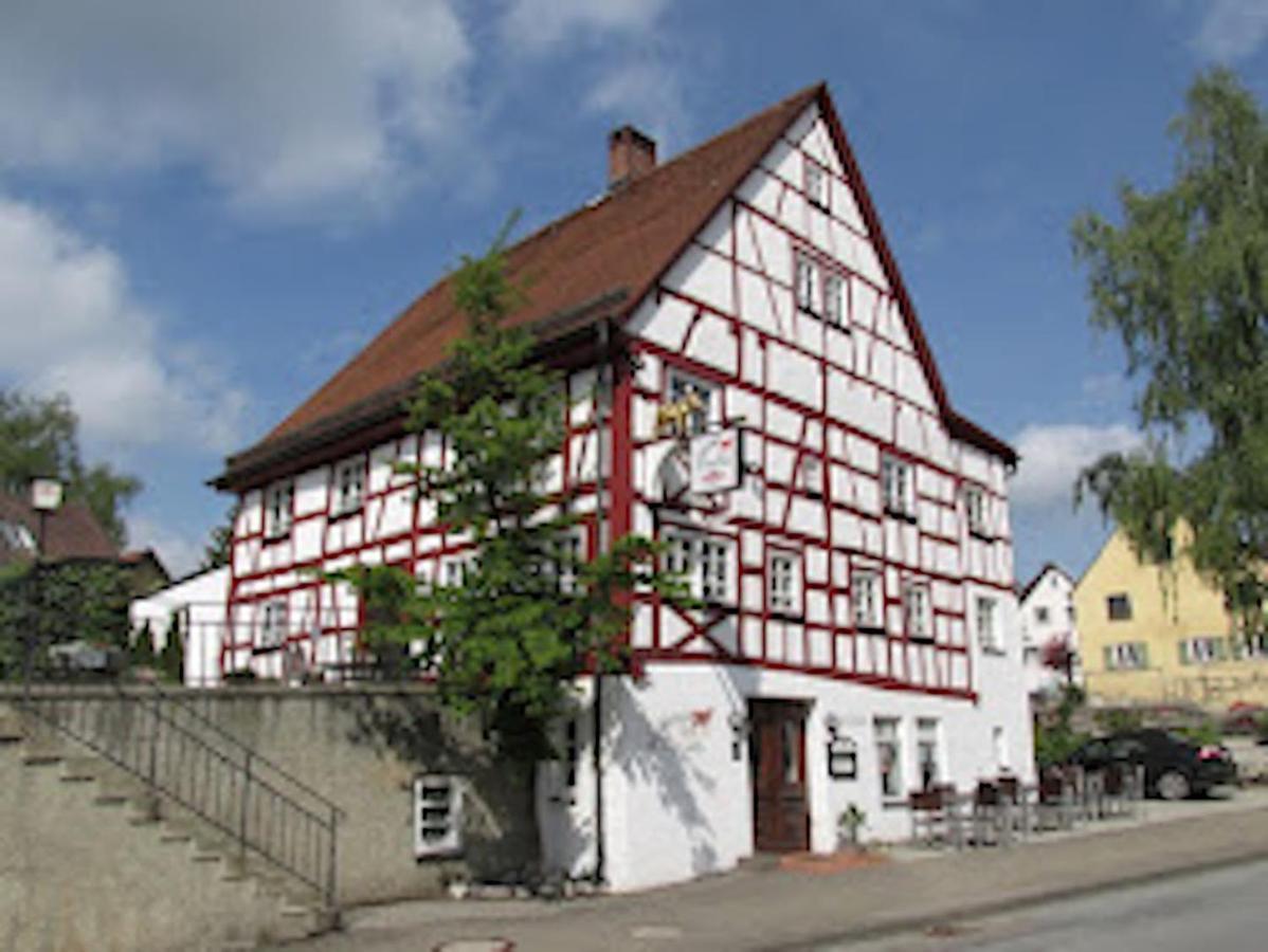 Отель Schildwirtschaft Zum Rothen Ochsen Лаупхайм Экстерьер фото